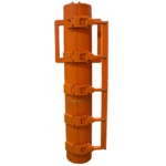 controls and re-directs drilling fluid discharge for offshore applications