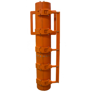 controls and re-directs drilling fluid discharge for offshore applications