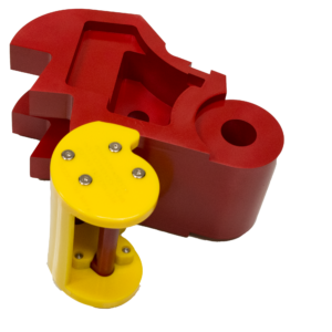 Tong Handle Guard Entire hand protection while operating the Tongs