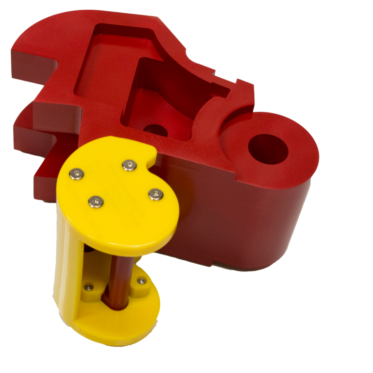 Tong Handle Guard Entire hand protection while operating the Tongs