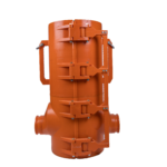 contains and allows the well bore fluid discharge to be put back into tanks.