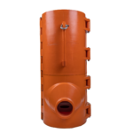 contains and allows the well bore fluid discharge to be put back into tanks.